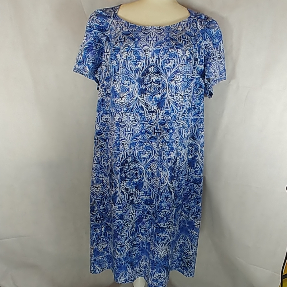 Roaman's 16W blue dress